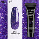 MIZHSE 30ml Poly Nail Gel Finger Extension Quick Extension Poly-gel Semi Permanent Gel Soak Off UV Gel Nail Polish For Nail Art