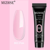 MIZHSE 30ml Poly Nail Gel Finger Extension Quick Extension Poly-gel Semi Permanent Gel Soak Off UV Gel Nail Polish For Nail Art
