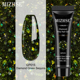 MIZHSE 30ml Poly Nail Gel Finger Extension Quick Extension Poly-gel Semi Permanent Gel Soak Off UV Gel Nail Polish For Nail Art