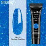 MIZHSE 30ml Poly Nail Gel Finger Extension Quick Extension Poly-gel Semi Permanent Gel Soak Off UV Gel Nail Polish For Nail Art