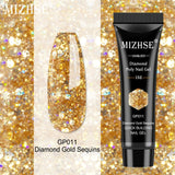 MIZHSE 30ml Poly Nail Gel Finger Extension Quick Extension Poly-gel Semi Permanent Gel Soak Off UV Gel Nail Polish For Nail Art