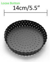 5/6/7/8/9/10 Inch Non-stick Cake Pan PIZZA Pan Household Baking Pan Baking Mold Baking Pan Loose Bottom PIZZA Pan