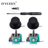 IVYUEEN 3D Analog Joystick Sensor Module Potentiometer Thumb Stick for Sony PlayStation 4 PS4 Pro Slim Controller Repair Parts