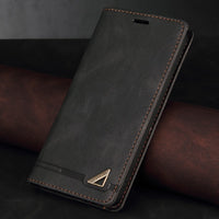 Anti-theft Leather Case For Redmi Note 10 Pro 9 8 7A Redmi 10 9 9A 9C 9T 8 8A 7A Mi POCO F3 X3 NFC M3 Pro 11T Phone Cover Case