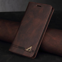 Anti-theft Leather Case For Redmi Note 10 Pro 9 8 7A Redmi 10 9 9A 9C 9T 8 8A 7A Mi POCO F3 X3 NFC M3 Pro 11T Phone Cover Case