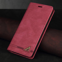 Anti-theft Leather Case For Redmi Note 10 Pro 9 8 7A Redmi 10 9 9A 9C 9T 8 8A 7A Mi POCO F3 X3 NFC M3 Pro 11T Phone Cover Case