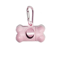 Pet Dog Poop Bag Bone Shape Dispenser Waste Garbage Carrier Holder Dispensers Poop Bag Dogs Trash Cleaning Tool Pet Products