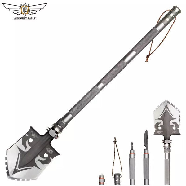 Survival Tactical Shovel Multifunctional Spade Car Equipment Survival Gear Garden Tool Outdoor Camping Equipment