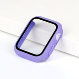 Glass + Cover For Apple Watch case 7/6/SE/5/4/3/2/1 iWatch 42mm 38mm bumper Tempered Glass for apple watch 44mm 40mm 45mm 41mm