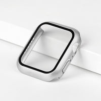 Glass + Cover For Apple Watch case 7/6/SE/5/4/3/2/1 iWatch 42mm 38mm bumper Tempered Glass for apple watch 44mm 40mm 45mm 41mm