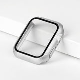 Glass + Cover For Apple Watch case 7/6/SE/5/4/3/2/1 iWatch 42mm 38mm bumper Tempered Glass for apple watch 44mm 40mm 45mm 41mm
