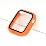 Glass + Cover For Apple Watch case 7/6/SE/5/4/3/2/1 iWatch 42mm 38mm bumper Tempered Glass for apple watch 44mm 40mm 45mm 41mm