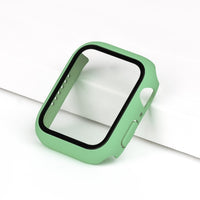 Glass + Cover For Apple Watch case 7/6/SE/5/4/3/2/1 iWatch 42mm 38mm bumper Tempered Glass for apple watch 44mm 40mm 45mm 41mm