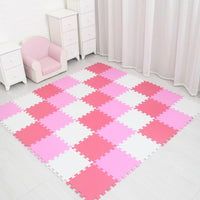 mei qi cool baby EVA Foam Play Puzzle Mat for kids Interlocking Exercise Tiles Floor Carpet Rug,Each 29X29X0.8cm playmat