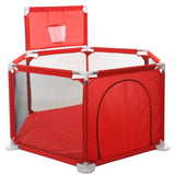 IMBABY black Kids Furniture Playpen For Children Large Dry Pool Baby Playpen Safety Indoor Barriers Home Playground Park For 0-6 Years
