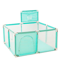 IMBABY black Kids Furniture Playpen For Children Large Dry Pool Baby Playpen Safety Indoor Barriers Home Playground Park For 0-6 Years