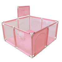 IMBABY black Kids Furniture Playpen For Children Large Dry Pool Baby Playpen Safety Indoor Barriers Home Playground Park For 0-6 Years