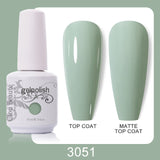 Clou Beaute 64 Colors Gel Nail Polish White Gel Polish UV Nail Base Top Matte Gel Soak Off UV Varnish Gel Paint 15ml Nail Art