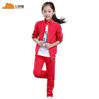 Child Tracksuit 2022 Girls Jogging Sets 4-15 Outfits 2 Piece  Sportwear Spring Children&#39;s Clothing Training Suit