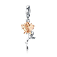 DISINIYA Stud Earrings&amp;Ring&amp;Necklace Jewelry Sets for Women 925 Sterling Silver Rose Plated platinum Fashion Jewelry ZBSR00134