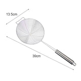 304 Stainless Steel Skimmer Strainer Colander Mesh Deep Fryer Oil Frying Scoop Noodles Dumpling Sieve Kitchen Tools Kitchenware