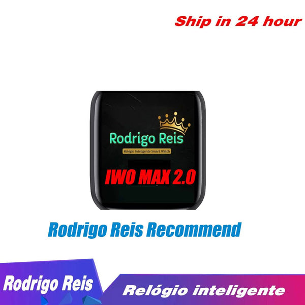 Original Iwo Max 2.0 Smart Watch Rodrigo Reis Recommend