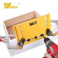 Handle Hole Locator Door Handle Knob and Pull Installation Jig and Shelf Pin Jig Boring Hole 5/6mm Drill Guide Woodworking Tools