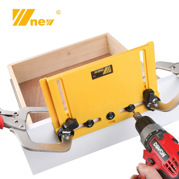 Handle Hole Locator Door Handle Knob and Pull Installation Jig and Shelf Pin Jig Boring Hole 5/6mm Drill Guide Woodworking Tools