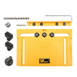 Handle Hole Locator Door Handle Knob and Pull Installation Jig and Shelf Pin Jig Boring Hole 5/6mm Drill Guide Woodworking Tools