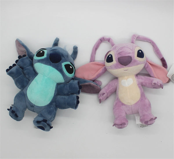 1piece 23cm cute stitch and Angel Plush Toys Shape 4 Hands 626 Stitch plush Toys For Best kids gift