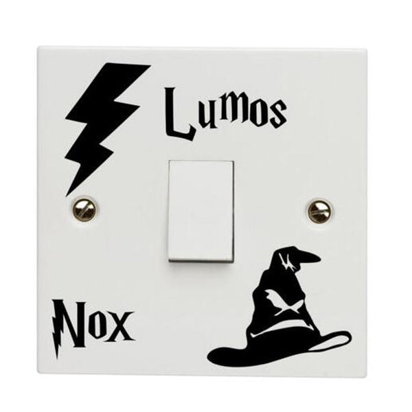 Modern Harry Lumos NOx Funny Switch Sticker Rroom Wall Sticker A0014