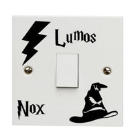 Modern Harry Lumos NOx Funny Switch Sticker Rroom Wall Sticker A0014