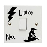 Modern Harry Lumos NOx Funny Switch Sticker Rroom Wall Sticker A0014