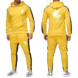 New Fashion Hooded Sweatshirts Sportswear Male Tracksuit Hoodies Spring and Autumn Brand Apparel Hoodies+Pants Sets