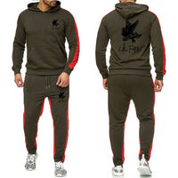 New Fashion Hooded Sweatshirts Sportswear Male Tracksuit Hoodies Spring and Autumn Brand Apparel Hoodies+Pants Sets