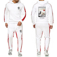 New Fashion Hooded Sweatshirts Sportswear Male Tracksuit Hoodies Spring and Autumn Brand Apparel Hoodies+Pants Sets