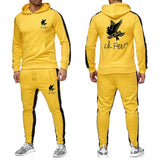 New Fashion Hooded Sweatshirts Sportswear Male Tracksuit Hoodies Spring and Autumn Brand Apparel Hoodies+Pants Sets