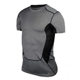 Men  s Compression Wear Under Pro Base Layer Short Sleeve T-Shirts   S-XXL