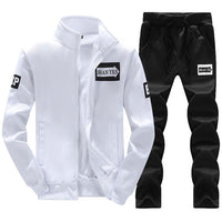 BOLUBAO Men Set Sportswear + Swetpants 2019 Spring Summer Male Clothing Casual Sportswear Tracksuits Sweatshirt Male Set Suit